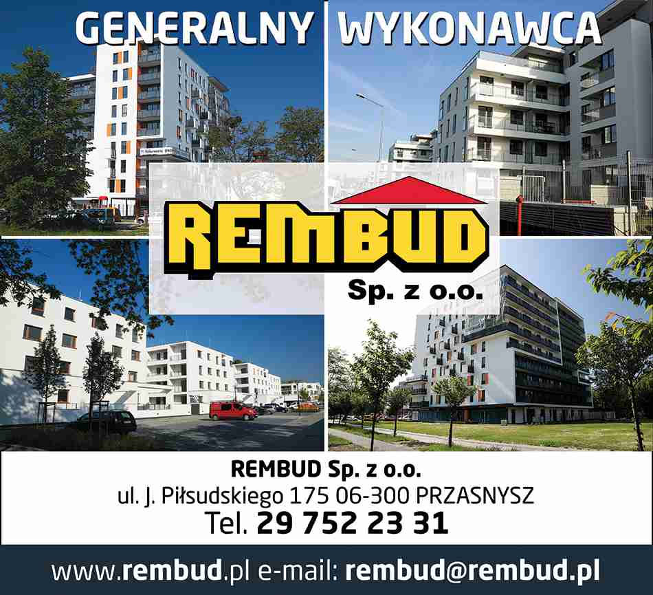 REMBUD Sp. z o.o. - obiekty biurowe PRZASNYSZ obiekty biurowe PRZASNYSZ